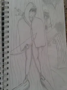 Something I drew a few weeks ago, possibly a month.