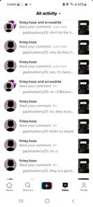 Awww yay!  The creator found my comments, the enby that was getting hated on