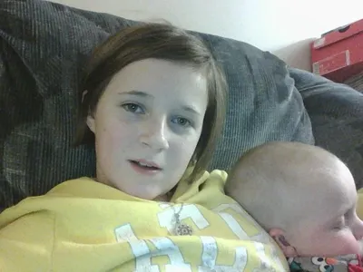 he fell asleep on me