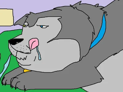 That's a awful lot of dog. @CamilleTheHedgehog14