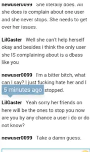 This users way of words is just so familiar to me? Wtf
