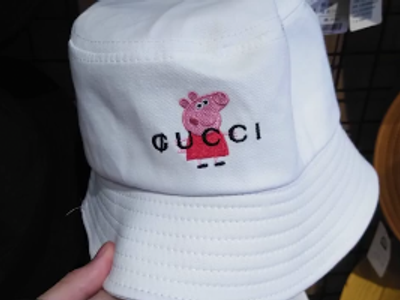 didn't know Peppa Pig had her own Gucci line