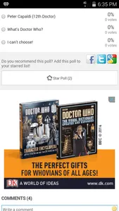Saw this on a Doctor Who poll and I'm like *Fangirling*