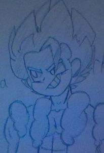 A drawing I did in class