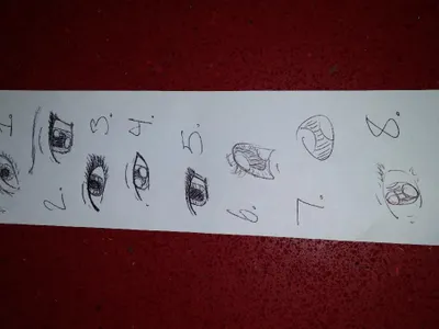When ur bored at work and having nothing but a pen xD