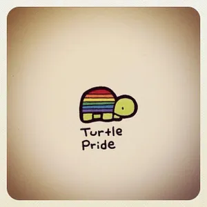 Even the turtle supports