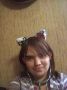 bored as Life can Make ya when Ur wearing a dog collar and Cat ears :3