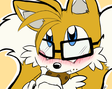 Nerdy tails is to cute