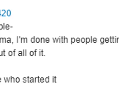 I am too, but seriously... All you did was escalate it.Your starting it all over again. Just drop it