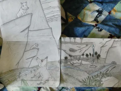 My WIP Fan Art project for a specified youtuber.