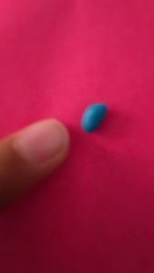 Look! I still have an M&M! Nevermind, it is only 3/8 of one...
