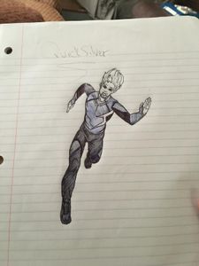 My drawing of Quicksilver Inktober #1