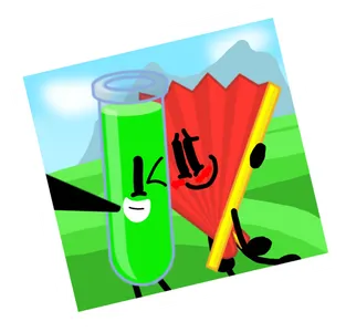 Testy and fan