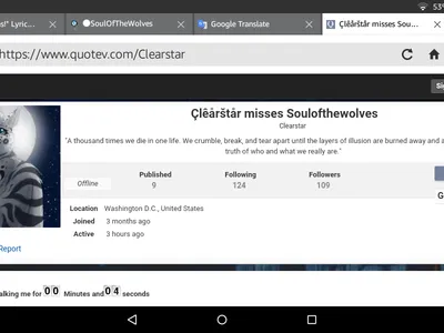 Cleary's Account