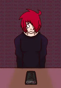 Here's some cringe breakup art.