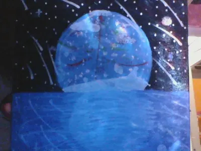 this painting was from last night lol