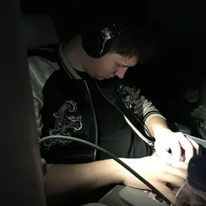 A sleeping Dan aww