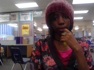 today is multi cultural day im wearing a kimono