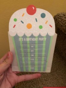 Got invited to my friends birthday