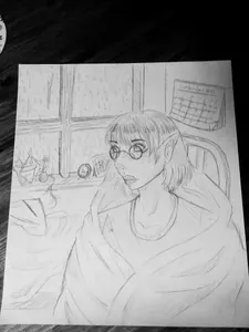Oof I don't usually draw backgrounds but I'm pretty proud of this