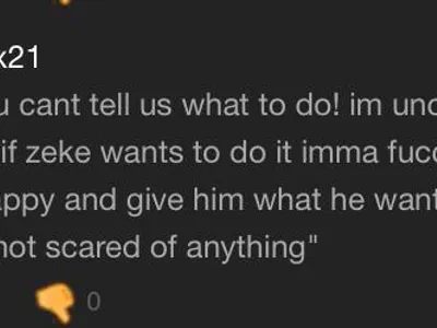 fucck off hes 13