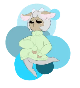 bad quality as ever, huh qfeast //new goat boi OC, love him (his name's Lukas, TY ant)
