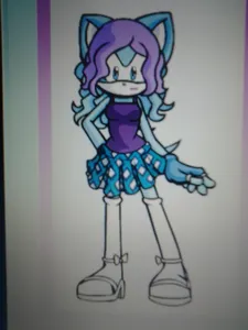 Maddy the Hedgehog.  (Madeline Hatter.)