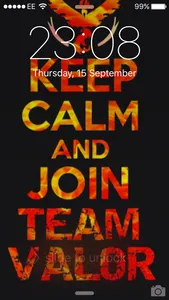 Like my new lock screen, guys?