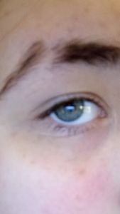 Eyebrow slit guys, was gonna go for too but cut it too thick