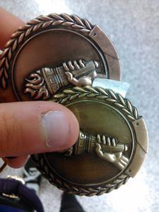 My third place medals