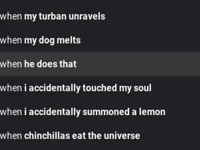 uh- okay...