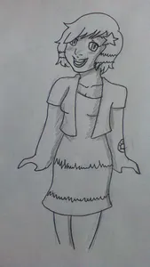 someone drew my gemsona for meee