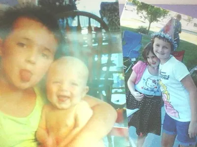 me and bryson i was 10, me and my friend brenna and i i jusst truned 10