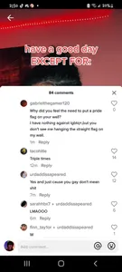 Because I asked if a pride flag counts as a wall banner cause the guy said they suck- I hate my life