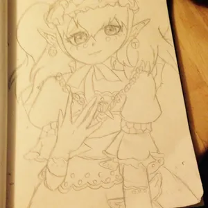 I'm drawing Agitha, Princess of all Bugs