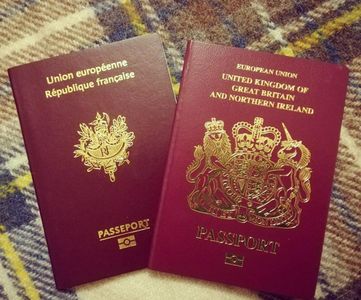 France and UK Passports