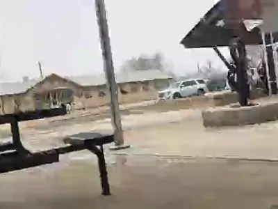 some snow footage