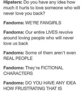 The Struggles of Being Part of a Fandom