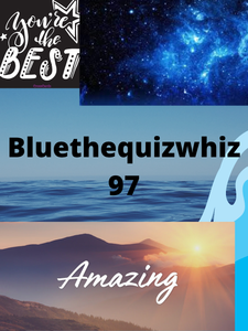 I know its very bad but its a little gift to help Blue cheer up a bit