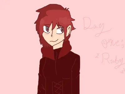 Day 1: Favorite Character ( Creds to Clyde for the shading and coloring )