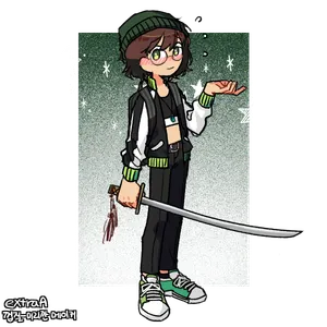 IM GREEN! *sings* *instead of im blue it's im GREEN!*