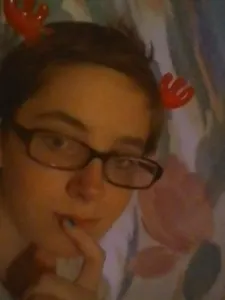 Ya boi got glow in the dark antlers--