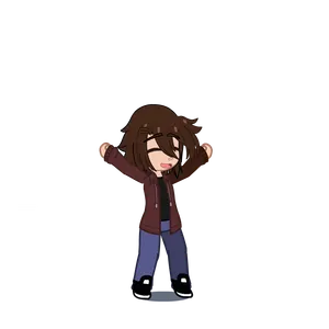 i have made a new gacha oc of me irl