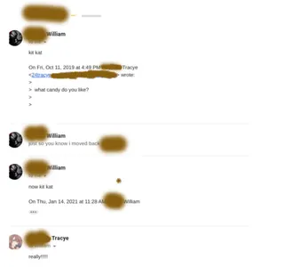 my ex just email me!