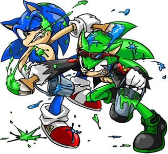 Paint fight! XD