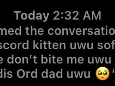 Totally normal group chat name-