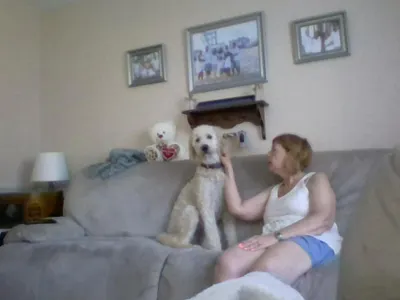My puppy in the beginning of May