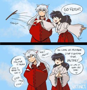 inuyasha fans be like EEEEEEEE