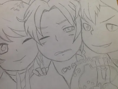 Link, Mido, and Saria (Progress)