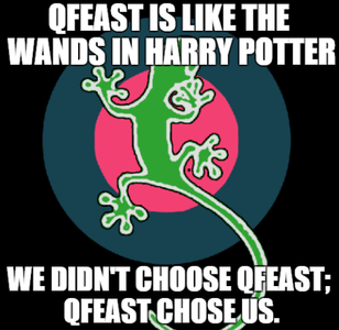 Y'er a wizard, Qfeast!
